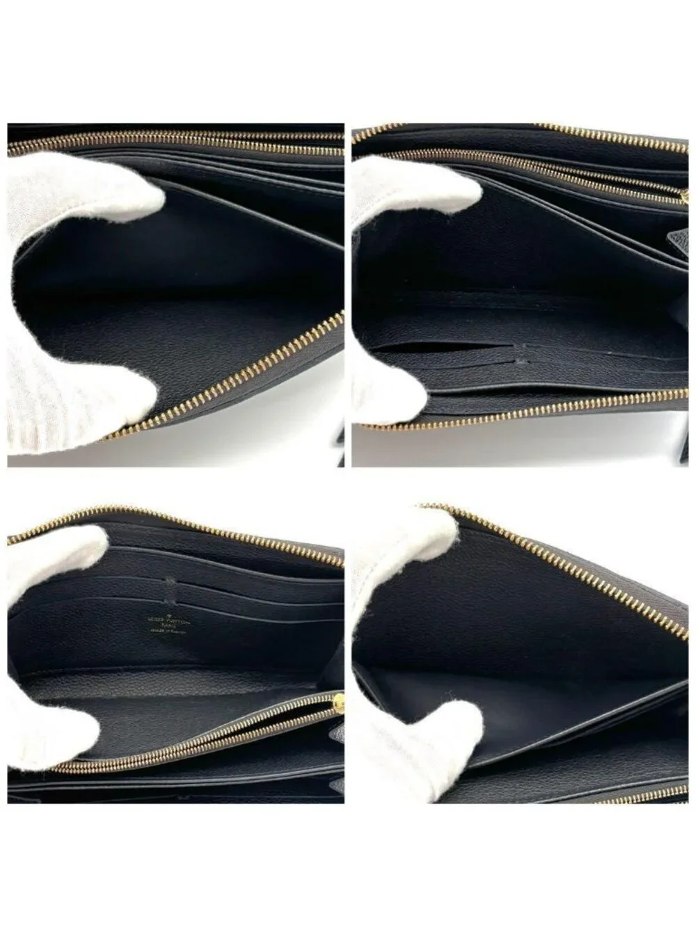 Louis Vuitton Zippy Wallet Monogram Dark Navy